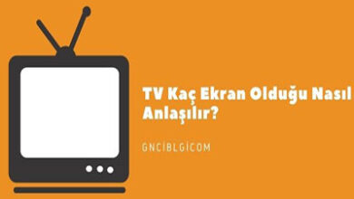 TV Kac Ekran Oldugu Nasil Anlasilir En Boy Olculeri