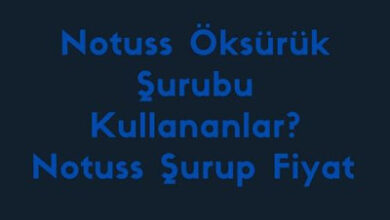 Notuss Oksuruk Surubu Nedir