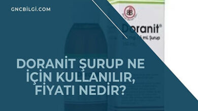 Doranit Surup Ne Icin Kullanilir Fiyati Nedir