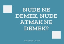 Nude Ne Demek Nude Atmak Ne Demek