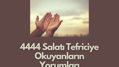 4444 Salati Tefriciye Okuyanlarin Yorumlari