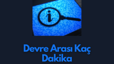 Devre Arasi Kac Dakika