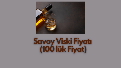 Savoy Viski Fiyati Nedir