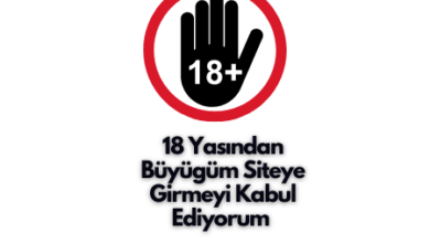 18 Yaşından Büyüğüm Siteye Girmeyi Kabul Ediyorum