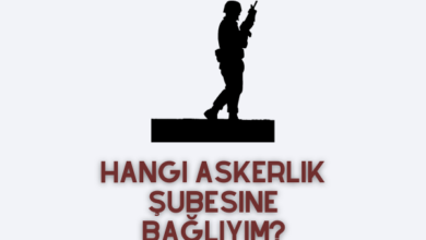 Hangi Askerlik Şubesine Bağlıyım