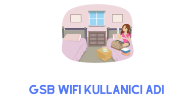 GSB Wifi Kullanıcı Adı Nedir