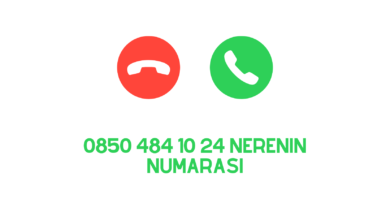 0850 484 10 24 Nerenin Numarası