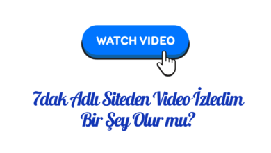 7dak Adli Siteden Video İzledim