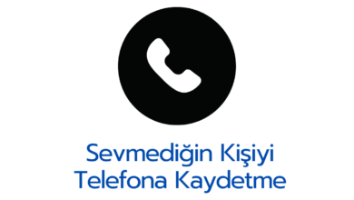 Sevmedigin Kisiyi Telefona Kaydetme isimleri