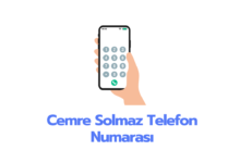 Cemre Solmaz Telefon Numarasi nedir