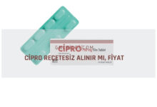 Cipro Recetesiz Alinir mi, Fiyat